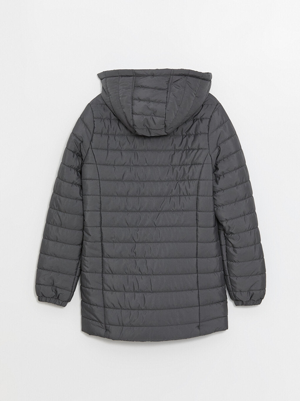 Women's Hooded Plain Puffer Coat