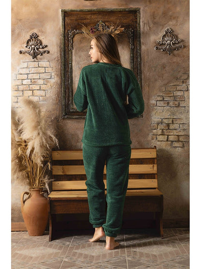 Crew Neck Women's Pajama Set