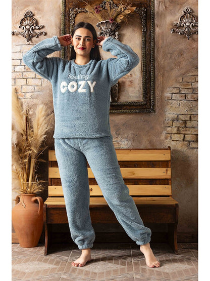 Crew Neck Women's Pajama Set