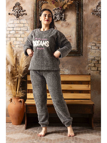 Crew Neck Women's Pajama Set