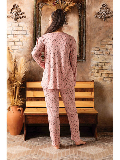 V-Neck Women's Pajama Set