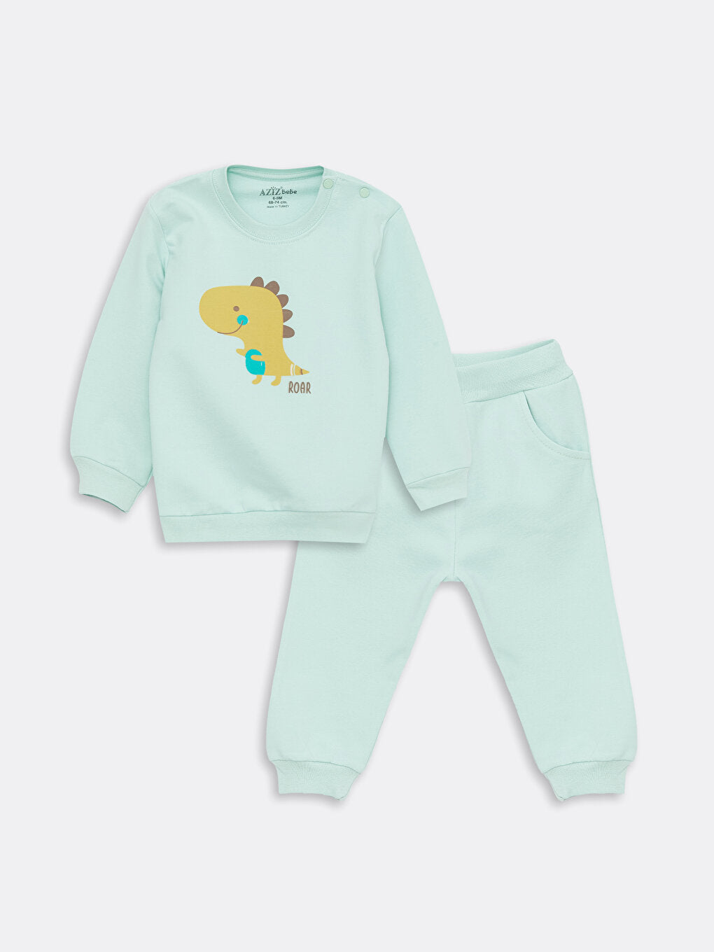 Crew Neck Baby Boy Suit