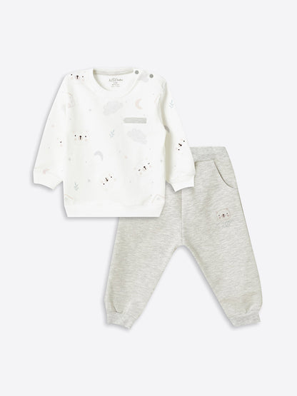 Crew Neck Baby Boy Suit