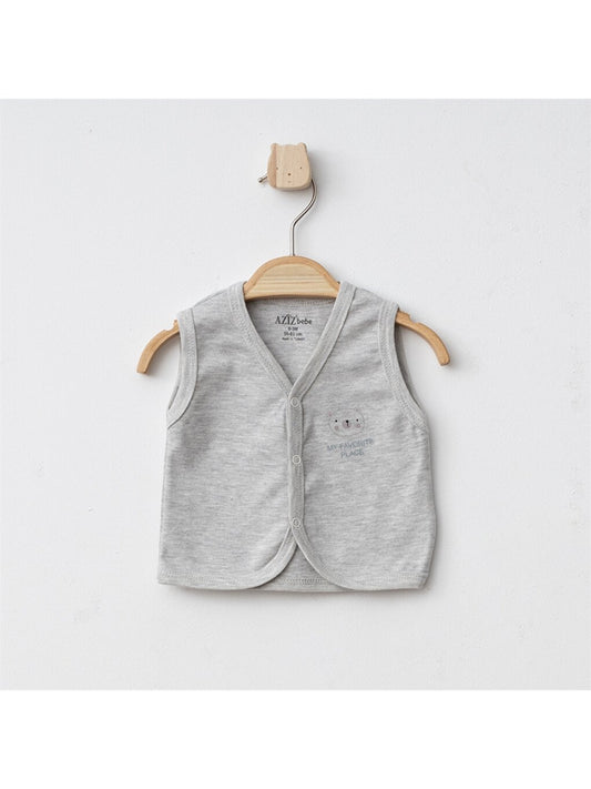 V-Neck Baby Boy Vest