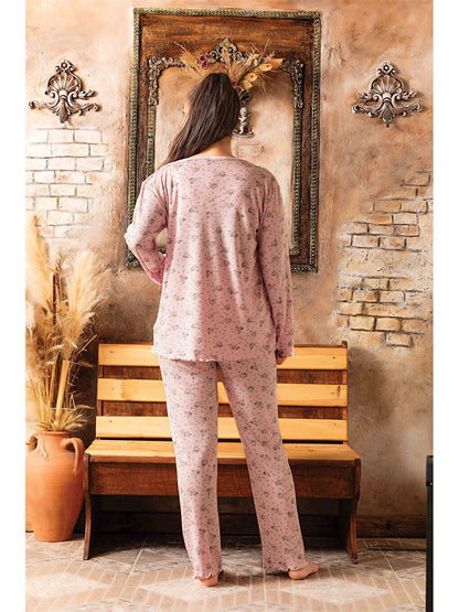 V-Neck Women's Pajama Set