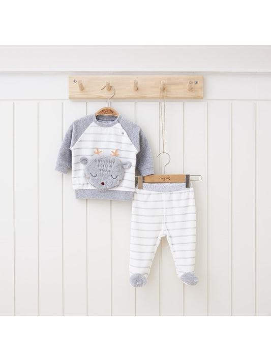 Crew Neck Baby Boy 2 Piece Set