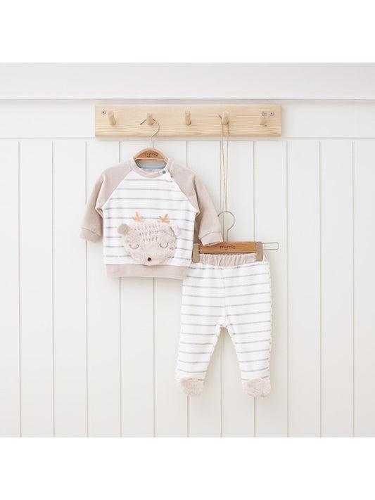 Crew Neck Baby Boy 2 Piece Set