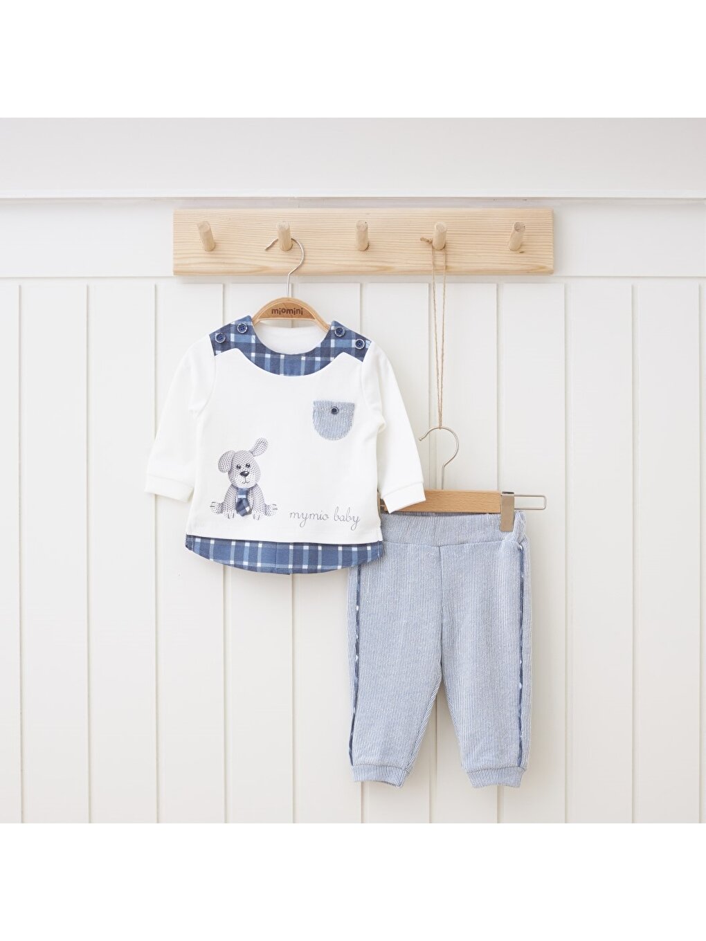 Crew Neck Baby Boy 2 Piece Set