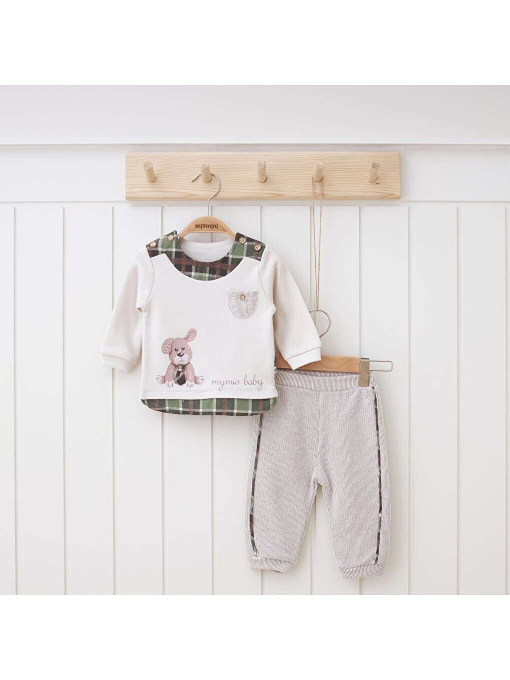 Crew Neck Baby Boy 2 Piece Set