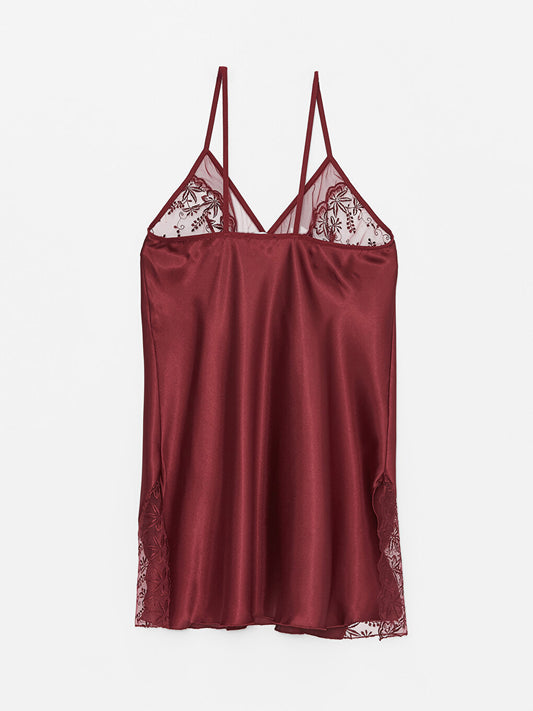 Strappy Satin Women's Nightgown