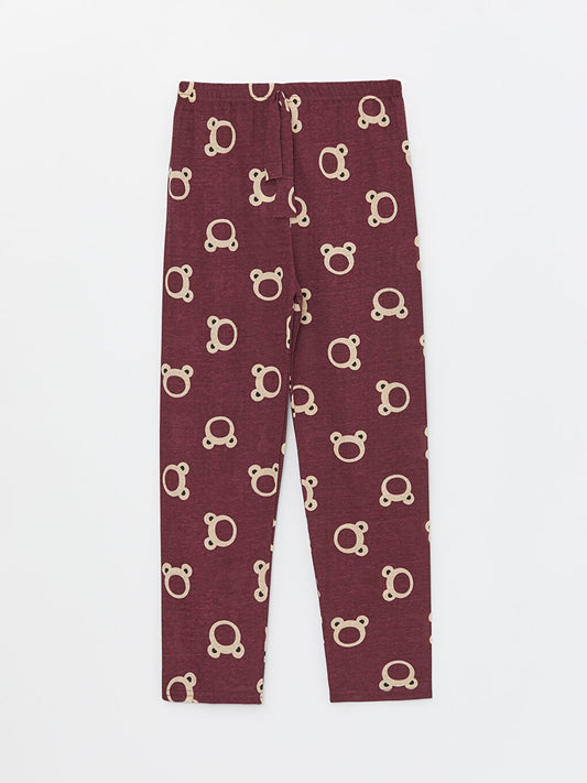 Women's Pajama Bottoms with Elastic Waist