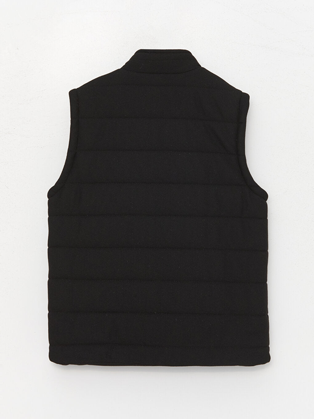 Slim Fit Stand Collar Men's Vest