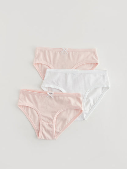 Basic Girl's Panties 3-Piece