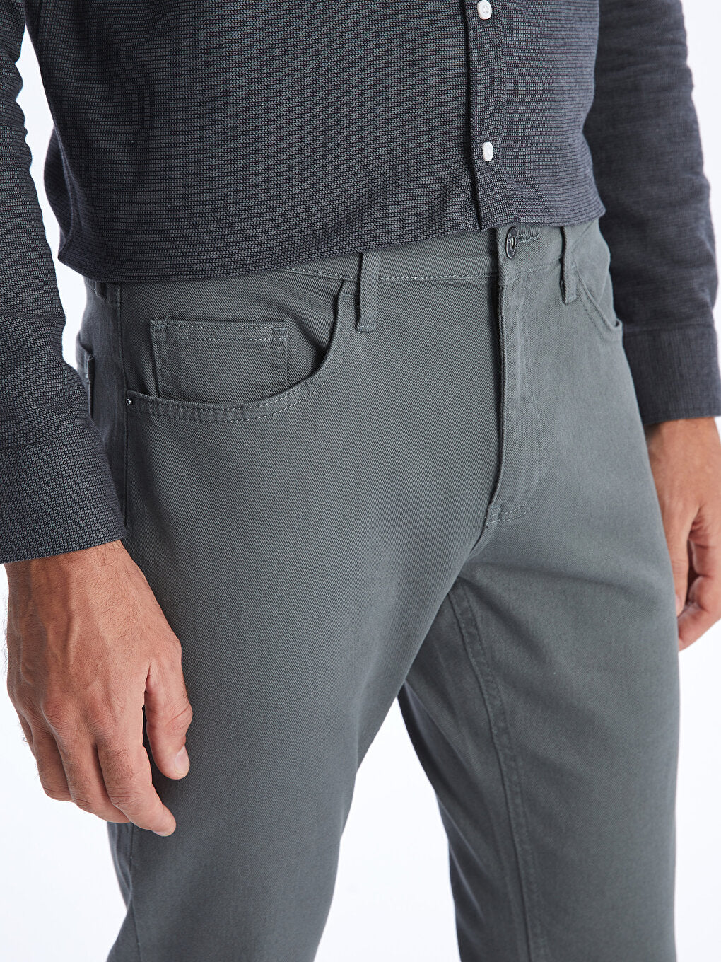 Slim Fit Men's Chino Trousers