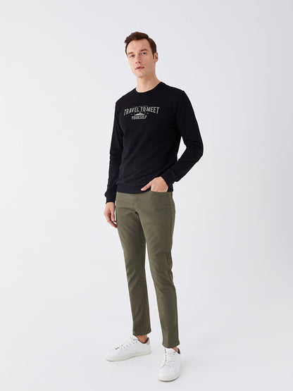 Slim Fit Men's Chino Trousers