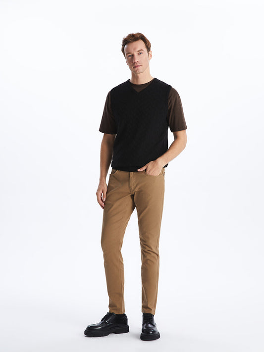 Slim Fit Men's Chino Trousers