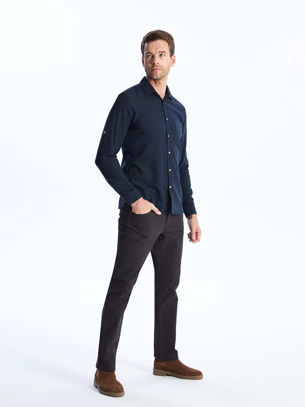 Standard Fit Men's Chino Trousers