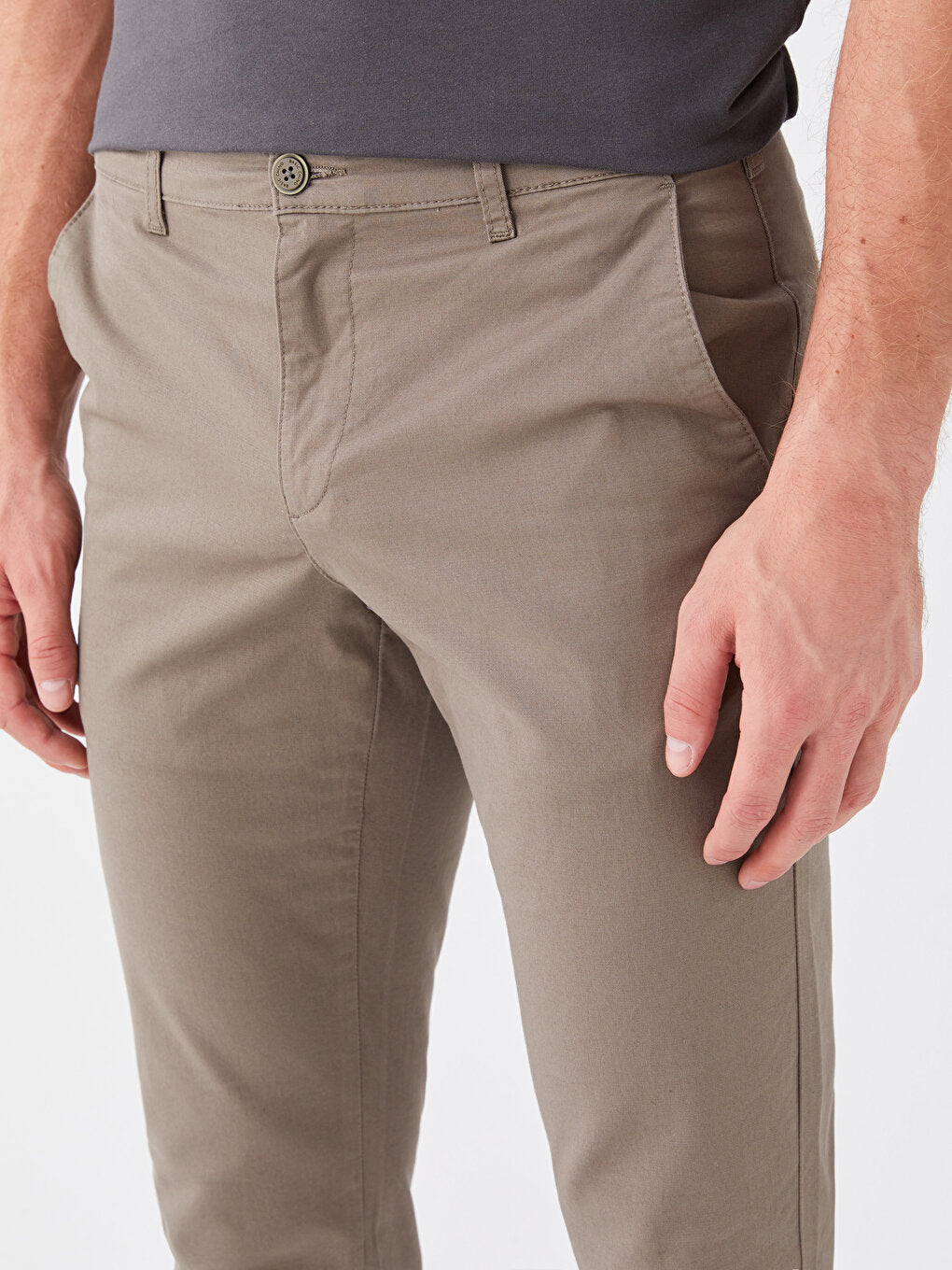 Slim Fit Men's Chino Trousers