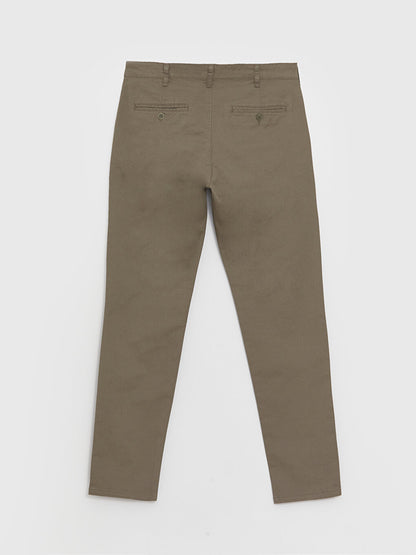 Slim Fit Men's Chino Trousers