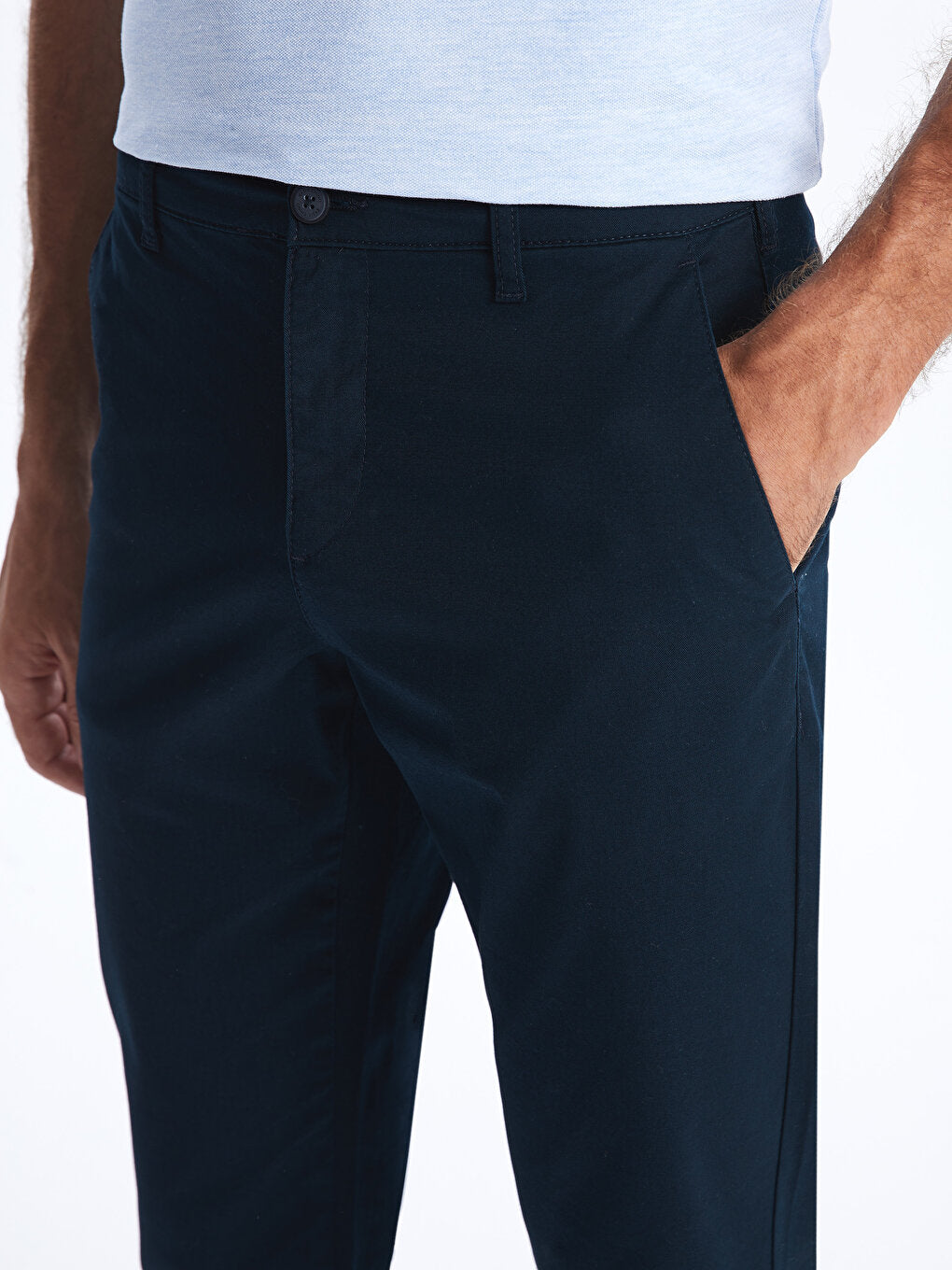 Slim Fit Men's Chino Trousers