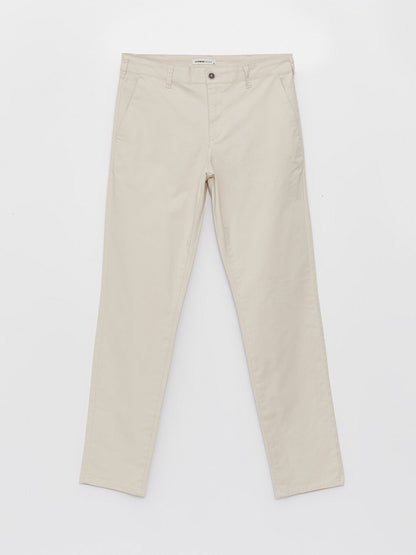 Slim Fit Men's Chino Trousers