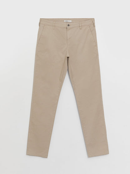 Slim Fit Men's Chino Trousers