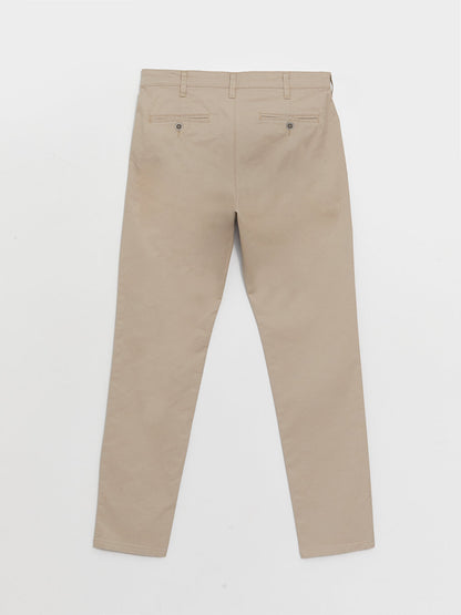 Slim Fit Men's Chino Trousers