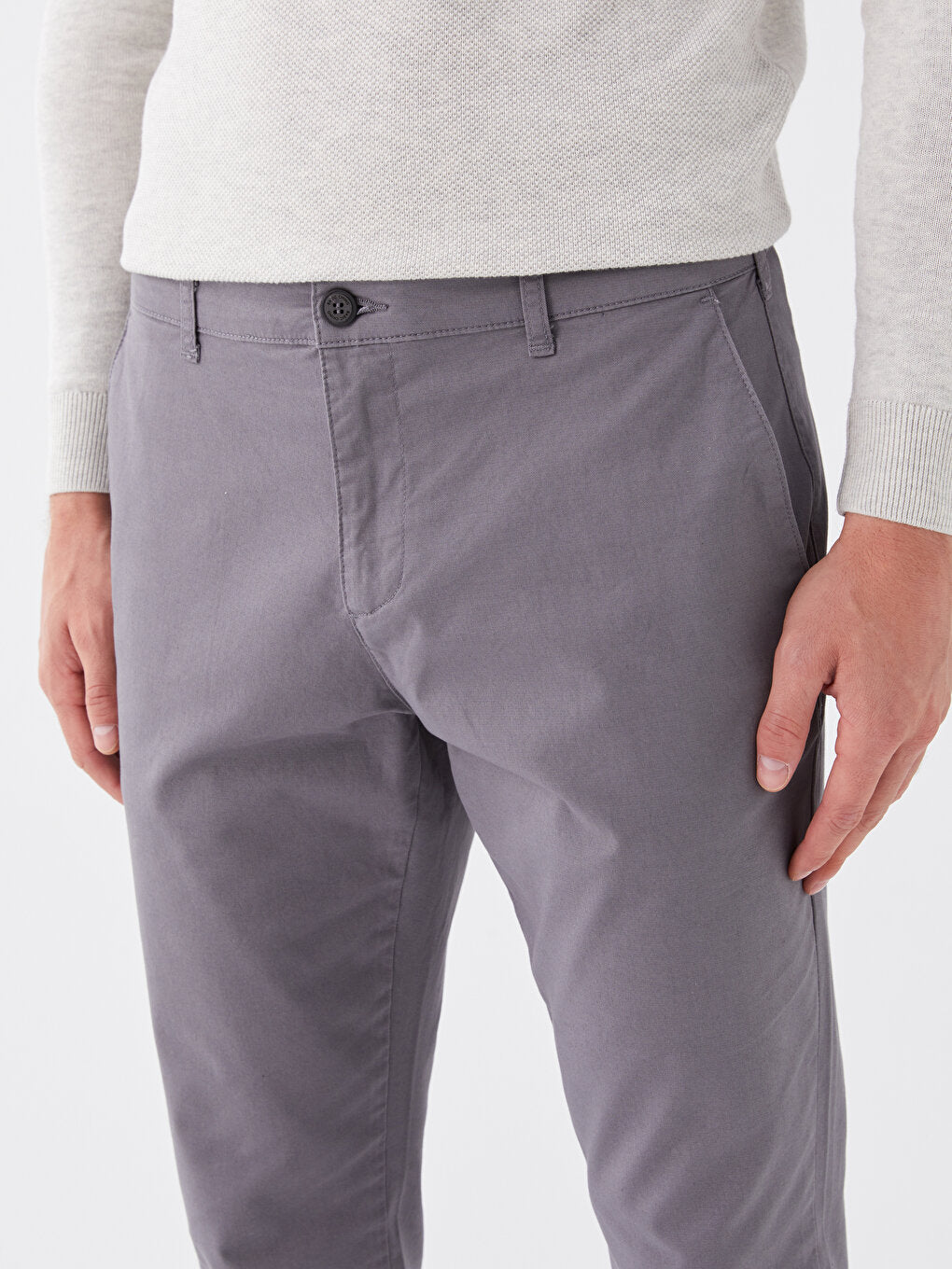 Slim Fit Men's Chino Trousers