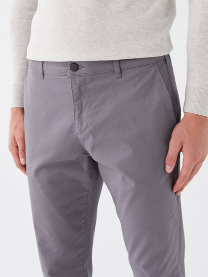 Slim Fit Men's Chino Trousers