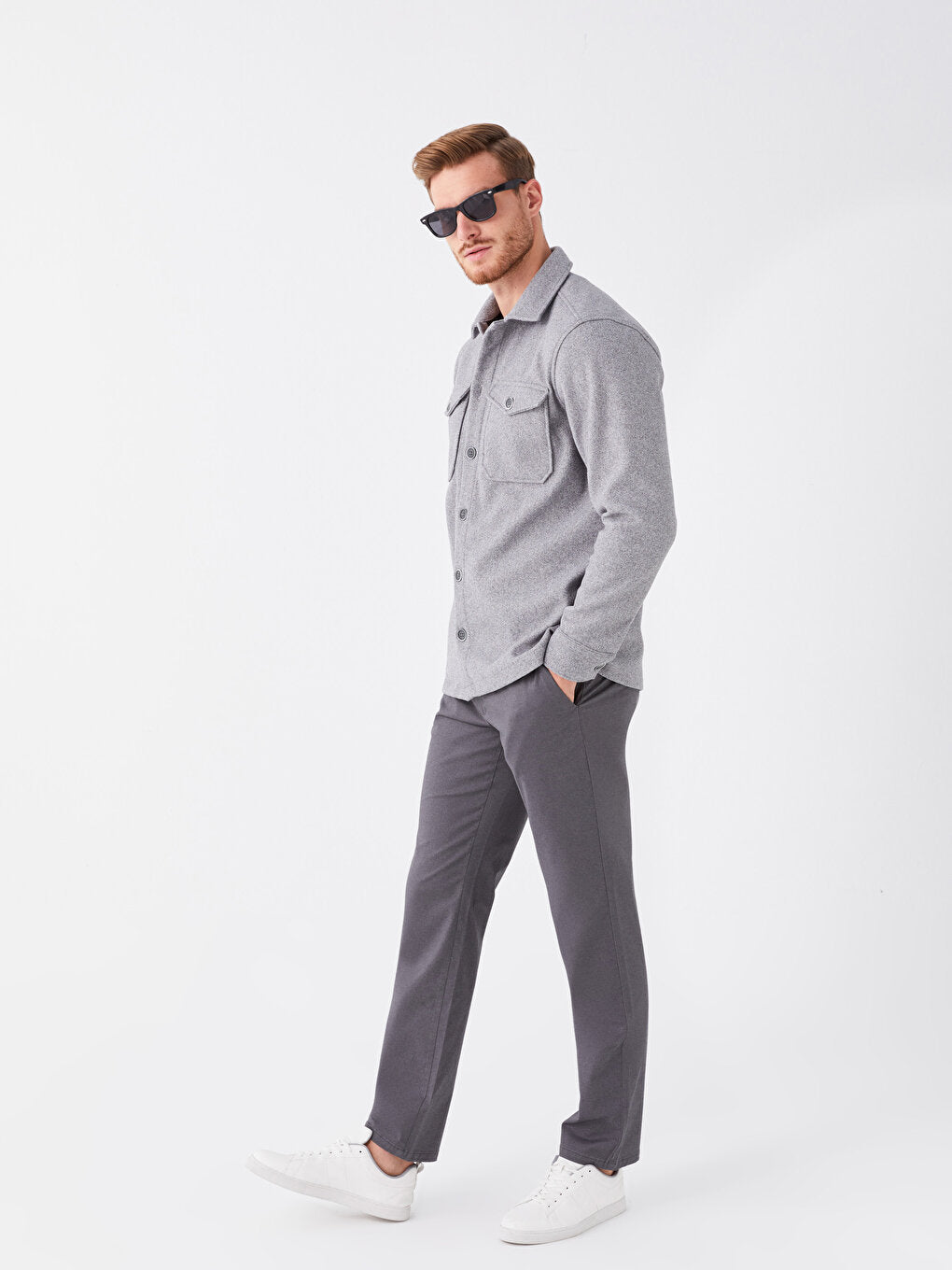 Standard Fit Men's Chino Trousers