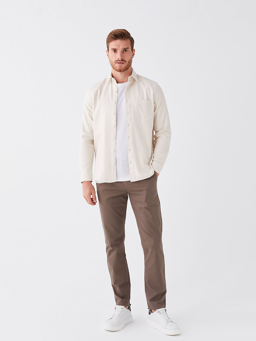 Standard Fit Men's Chino Trousers