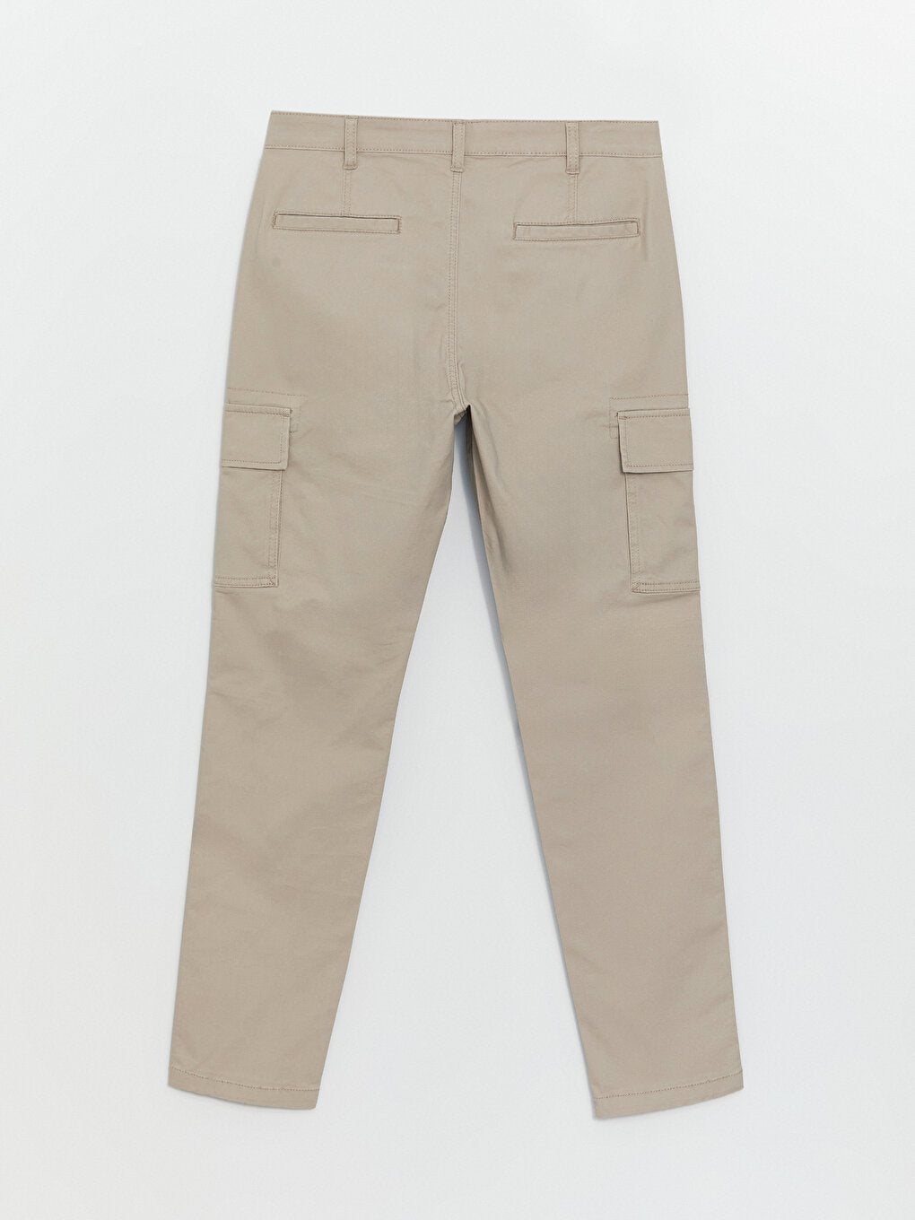 Slim Fit Gabardine Men's Chino Trousers