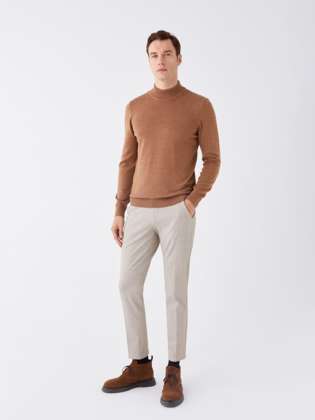 Slim Fit Men's Chino Trousers