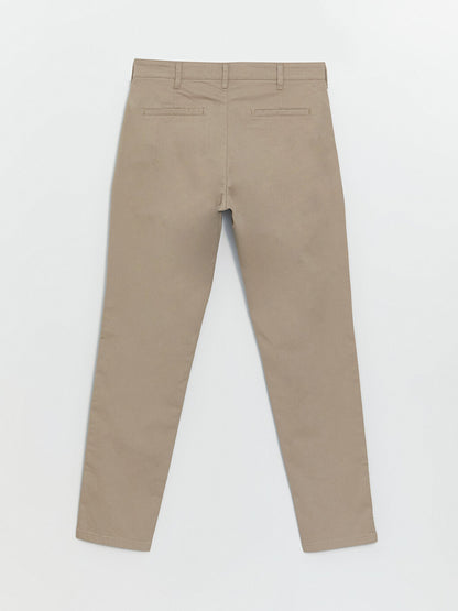 Slim Fit Men's Chino Trousers