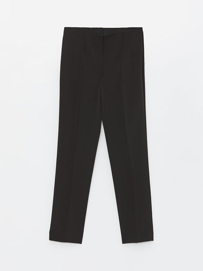 Women's Slim Fit Straight Trousers