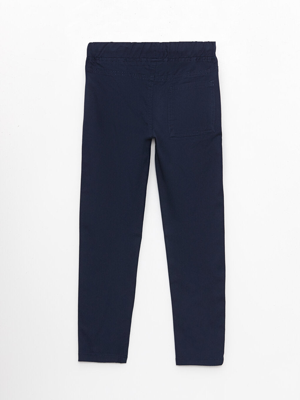 Slim Fit Boy's Trousers with Elastic Waist