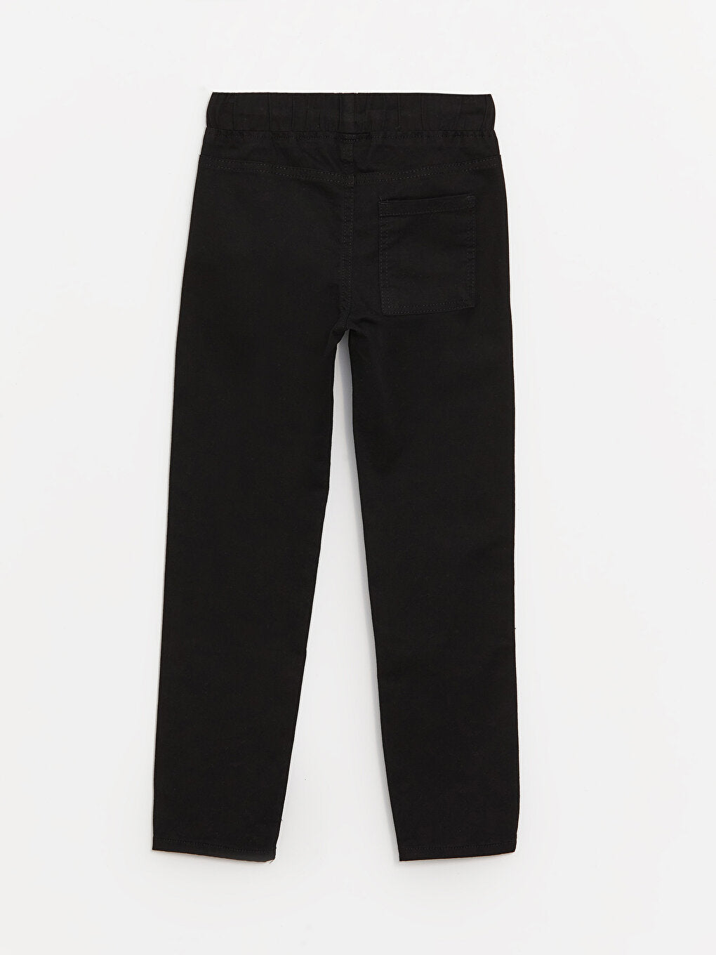 Slim Fit Boy's Trousers with Elastic Waist