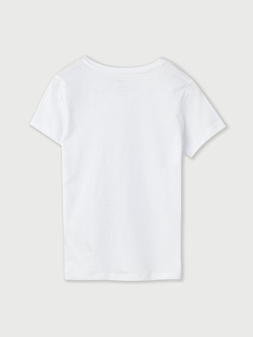 V-Neck Basic Short Sleeve Boy's Undershirt