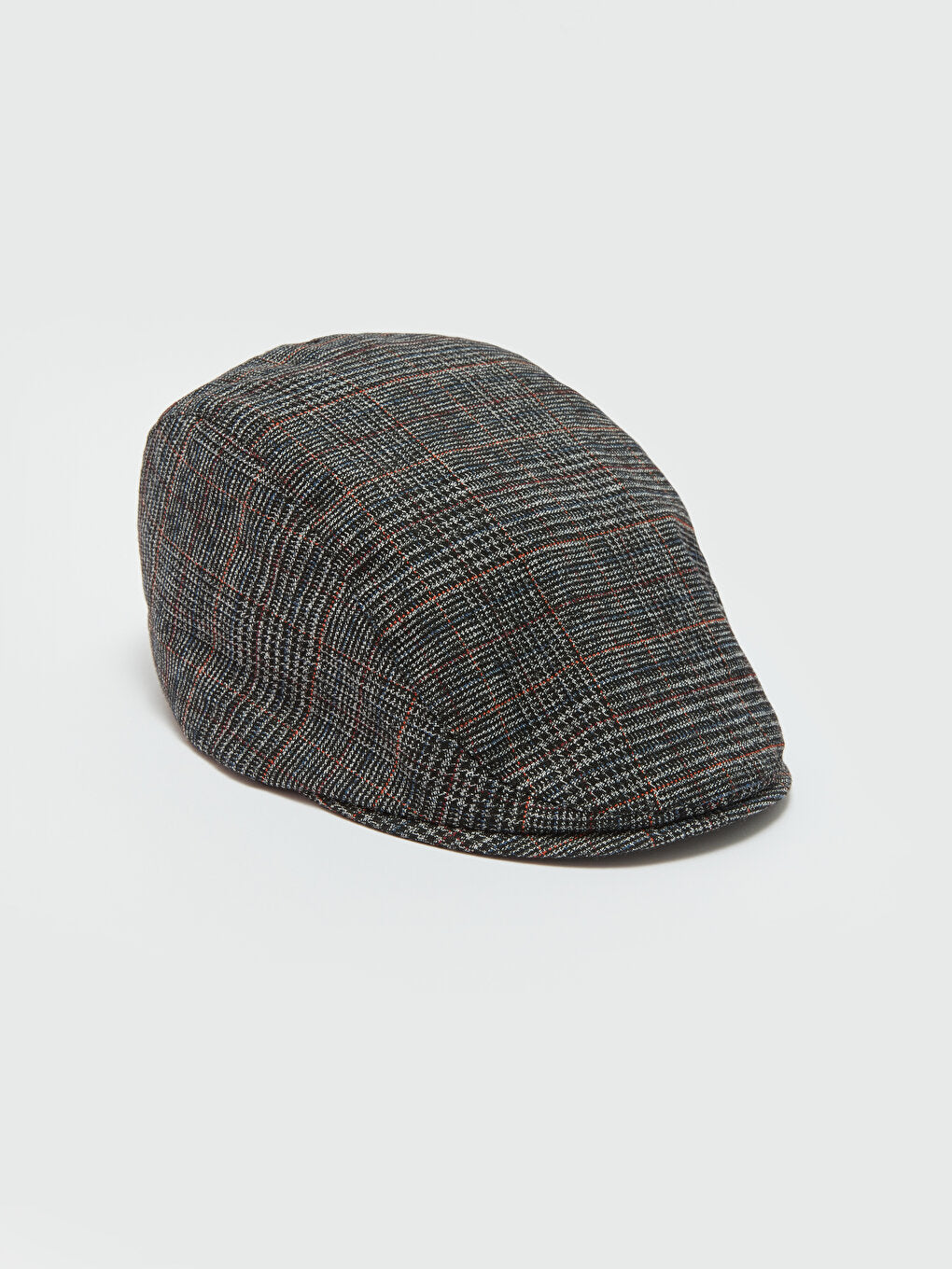 Plaid Patterned Men's Cap Hat