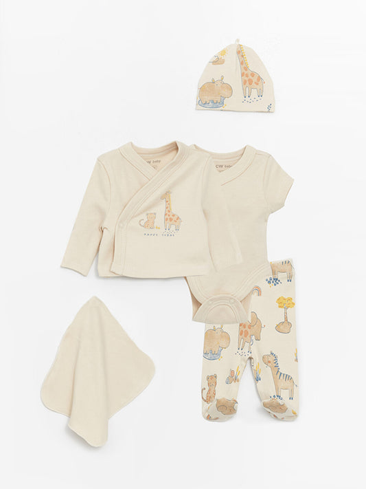 Printed Baby Boy Hospital Set