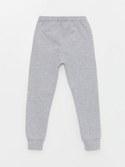 Basic Boy's Jogger Sweatpants with Elastic Waist