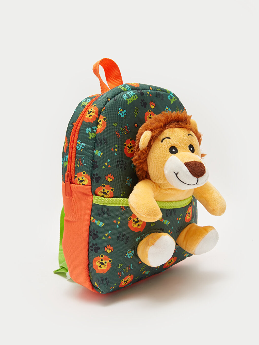 Lion Figured Boy Backpack