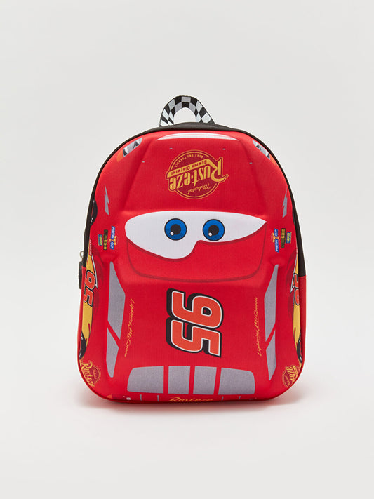 Cars Printed Boy's Backpack