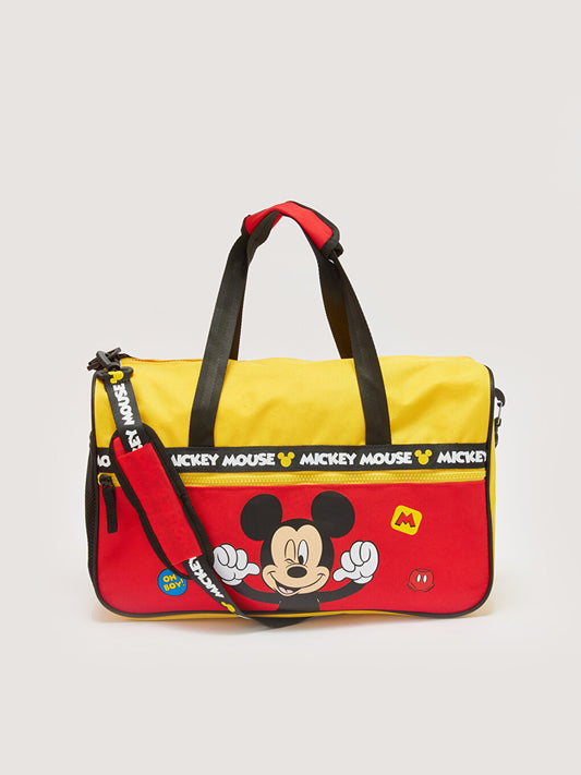 Mickey Mouse Printed Boy's Sports Bag