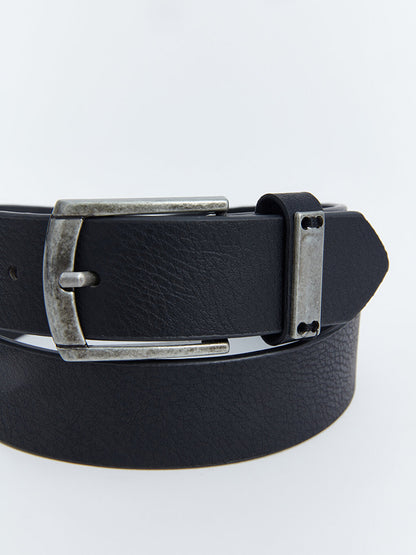 Leather Look Boy's Belt