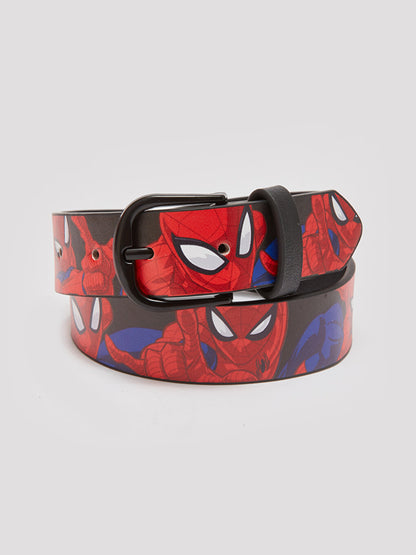 Spiderman Printed Boy's Belt