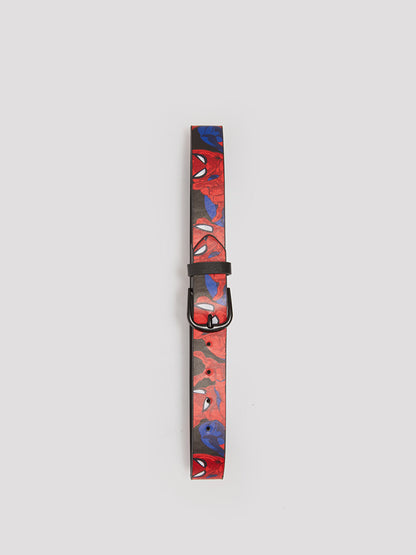 Spiderman Printed Boy's Belt