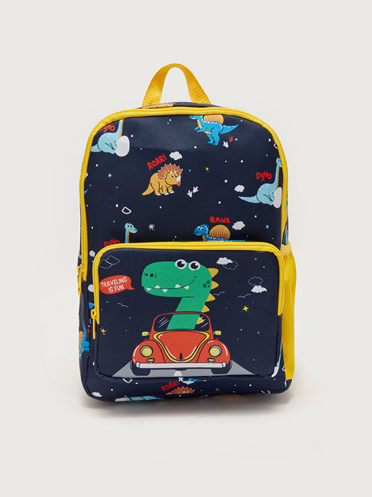 Dinosaur Printed Boys Backpack