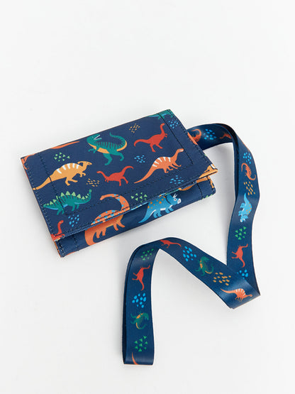 Dinosaur Printed Boy's Wallet