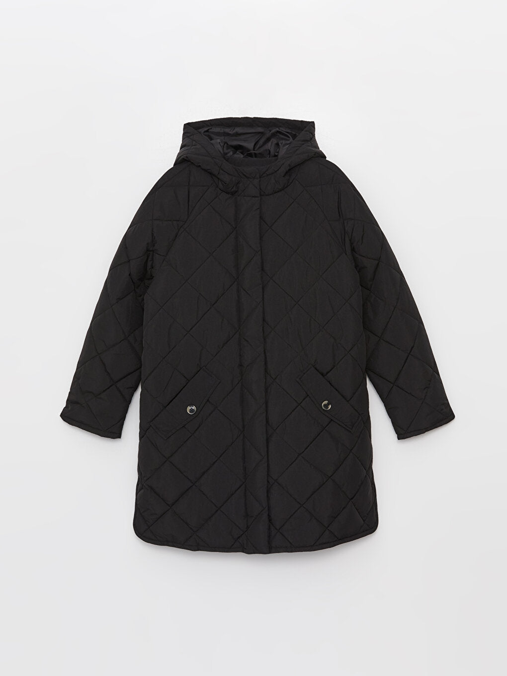 Hooded Quilted Women's Puffer Coat